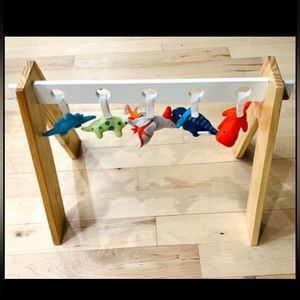 Dinosaur Wooden Activity Gym